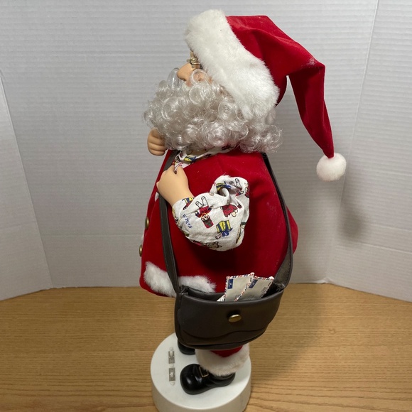 Vintage Telco The Original Motionette of Christmas Santa Clause w Mailbag VIDEO - Picture 3 of 11
